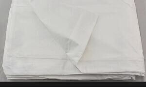 Hotel Collection Italian Percale FULL / QUEEN Duvet & Pillowshams Set White